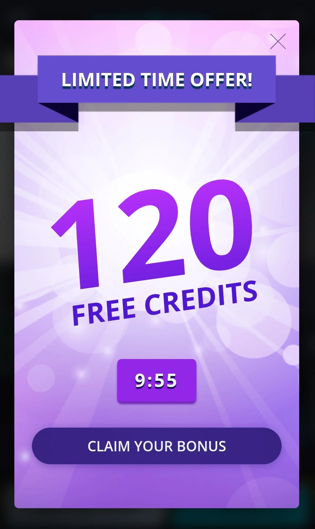 Скриншот бесплатные кредиты Flirt4Free
